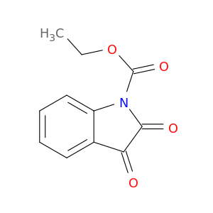 1H-Indole-1-carboxylic acid, 2,3-dihydro-2,3-dioxo-, ethyl ester