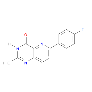 Pyrido[3,2-d]pyrimidin-4(3H)-one, 6-(4-fluorophenyl)-2-methyl-