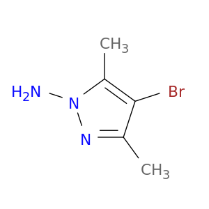 1H-Pyrazol-1-amine, 4-bromo-3,5-dimethyl-