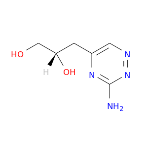 1,2-Propanediol, 3-(3-amino-1,2,4-triazin-5-yl)-, (S)-