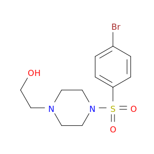 2-(4-((4-Bromophenyl)sulfonyl)piperazin-1-yl)ethanol
