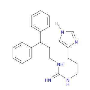 Guanidine, N-(3,3-diphenylpropyl)-N'-[3-(1H-imidazol-4-yl)propyl]-