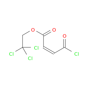 2-Butenoic acid, 4-chloro-4-oxo-, 2,2,2-trichloroethyl ester, (Z)-