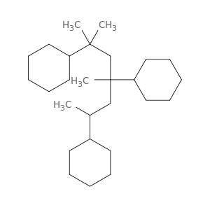 1,1',1''-(2,4-dimethylheptane-2,4,6-triyl)tricyclohexane