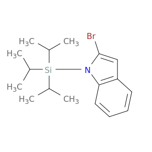 1H-Indole, 2-bromo-1-[tris(1-methylethyl)silyl]-