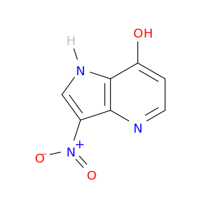 3-硝基-1H-Pyrrolo[3,2-B]pyridin-7-Ol