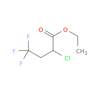 Butanoic acid, 2-chloro-4,4,4-trifluoro-, ethyl ester
