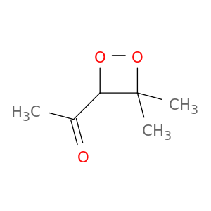 Ethanone, 1-(4,4-dimethyl-1,2-dioxetan-3-yl)-