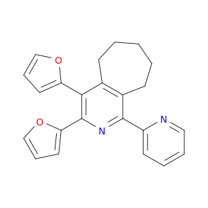 3,4-Di-2-呋喃基-6,7,8,9-四氢-1-(2-吡啶基)-5H-环庚酯[C]吡啶