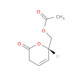 2H-Pyran-2-one, 6-[(acetyloxy)methyl]-3,6-dihydro-, (S)-