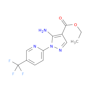 Ethyl 3-Imino-2-[5-(trifluoromethyl)pyridin-2-yl]-2,3-dihydro-1H-pyrazole-4-carboxylate