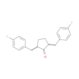 Cyclopentanone,2,5-bis[(4-fluorophenyl)methylene]-