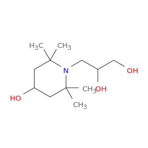 1,2-Propanediol, 3-(4-hydroxy-2,2,6,6-tetramethyl-1-piperidinyl)-