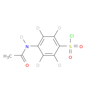 4-(乙酰氨基-D)-苯-2,3,5,6-D<SUB>4</SUB>-磺酰氯