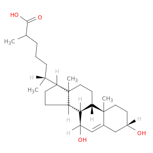 (3β,7α)-3,7-二羟基胆肠溶-5-烯-26-甲酸