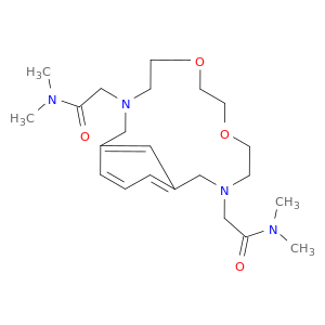 6,9-Dioxa-3,12-diazabicyclo[12.3.1]octadeca-1(18),14,16-triene-3,12-diacetamide, N,N,N',N'-tetramethyl-