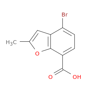 4-Bromo-2-methyl-1-benzofuran-7-carboxylic Acid