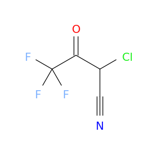 Butanenitrile, 2-chloro-4,4,4-trifluoro-3-oxo-
