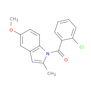 (2-Chlorophenyl)(5-methoxy-2-methyl-1H-indol-1-yl)methanone