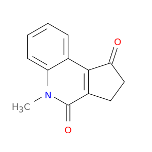 1H-Cyclopenta[c]quinoline-1,4(2H)-dione, 3,5-dihydro-5-methyl-