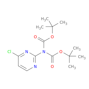4-氯-2-[双(叔丁氧基羰基)氨基]嘧啶
