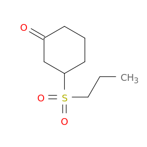Cyclohexanone, 3-(propylsulfonyl)-