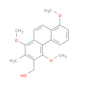 3-Phenanthrenemethanol, 1,4,8-trimethoxy-2-methyl-