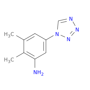 2,3-DIMETHYL-5-(1H-TETRAZOL-1-YL)ANILINE