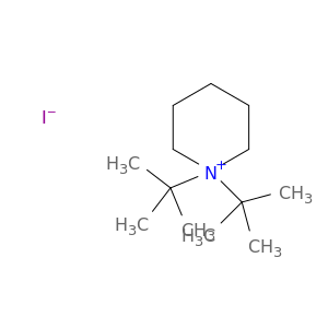 Piperidinium, 1,1-bis(1,1-dimethylethyl)-, iodide