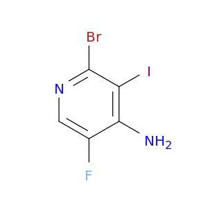 2-溴-5-氟-3-Iodo-4-吡啶胺