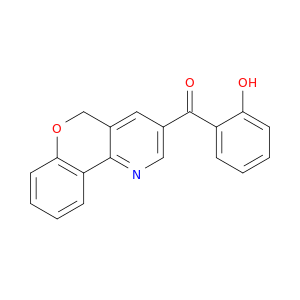 Methanone, 5H-[1]benzopyrano[4,3-b]pyridin-3-yl(2-hydroxyphenyl)-