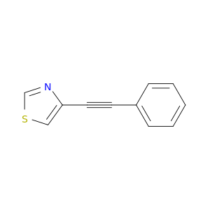 Thiazole, 4-(phenylethynyl)-
