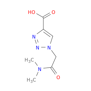 1-[(Dimethylcarbamoyl)methyl]-1H-1,2,3-triazole-4-carboxylic Acid