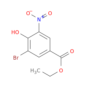 Ethyl 3-bromo-4-hydroxy-5-nitrobenzoate