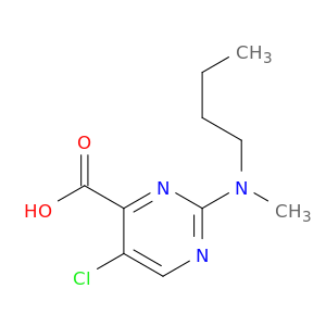 2-[Butyl(methyl)amino]-5-chloropyrimidine-4-carboxylic Acid
