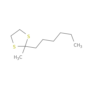 1,3-Dithiolane, 2-hexyl-2-methyl-