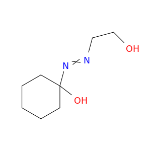 Cyclohexanol, 1-[(2-hydroxyethyl)azo]-
