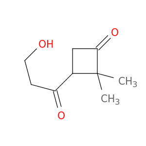 Cyclobutanone, 3-(3-hydroxy-1-oxopropyl)-2,2-dimethyl-
