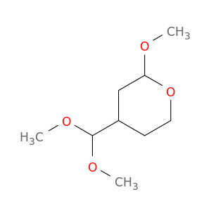 2H-Pyran, 4-(dimethoxymethyl)tetrahydro-2-methoxy-