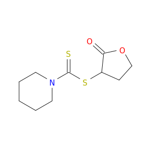 1-Piperidinecarbodithioic acid, tetrahydro-2-oxo-3-furanyl ester
