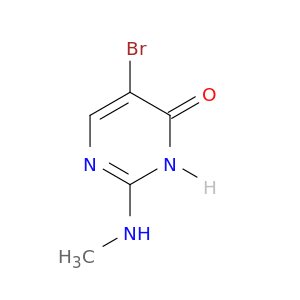 5-bromo-2-(methylamino)-3,4-dihydropyrimidin-4-one