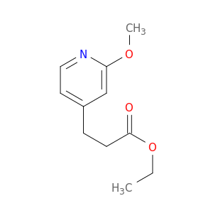 4-Pyridinepropanoic acid, 2-methoxy-, ethyl ester
