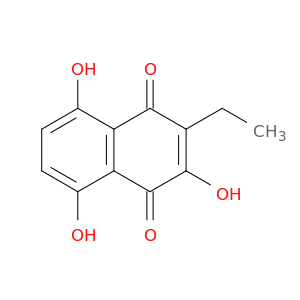 1,4-Naphthalenedione, 2-ethyl-3,5,8-trihydroxy-