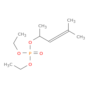 Phosphoric acid, 1,4-dimethyl-2,3-pentadienyl diethyl ester