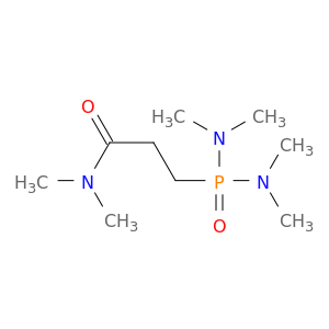 Propanamide, 3-[bis(dimethylamino)phosphinyl]-N,N-dimethyl-
