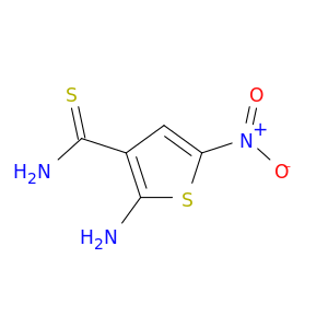 3-Thiophenecarbothioamide, 2-amino-5-nitro-