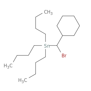 Stannane, (bromocyclohexylmethyl)tributyl-
