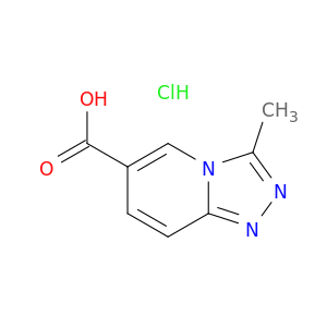 3-甲基-[1,2,4]三唑并[4,3-a]吡啶-6-羧酸盐酸盐