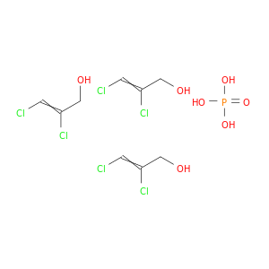 2-Propen-1-ol, 2,3-dichloro-, phosphate (3:1)