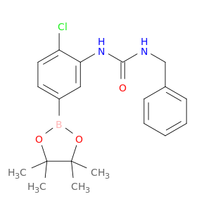 4-氯-3-苄基脲基苯硼酸频那醇酯